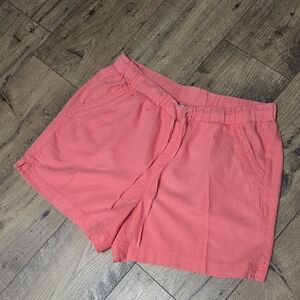 Briggs New York Pink Bermudas Elastic Waist